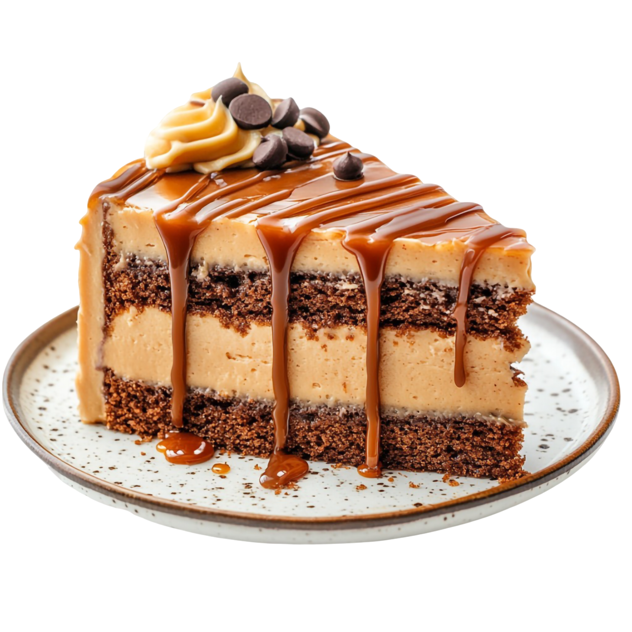 Gateau chocolat caramel