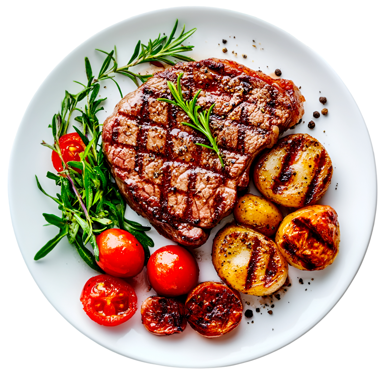 Entrecôte Grillée & Garniture Gourmande
